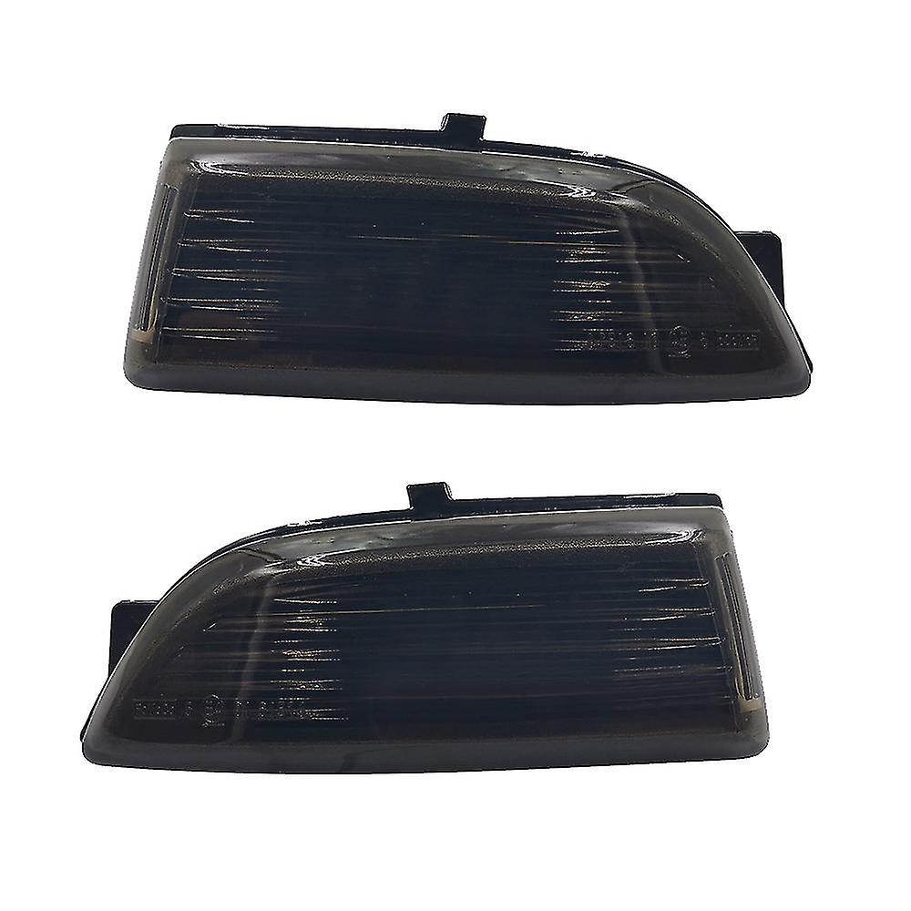 Left+right Rearview Mirror Light Cover Indicator Turn Signal Lamp Cover For Everest 2012-2020(witho