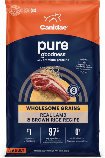 CANIDAE Pure Goodness Real Lamb and Brown Rice Recipe