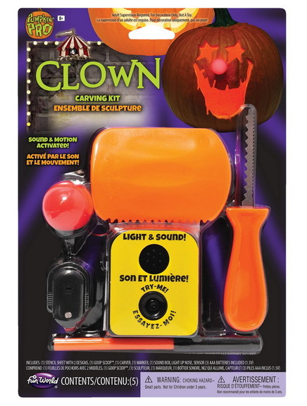 Funworld FNW 94837 C Light Up Clown Plastic   Stai...