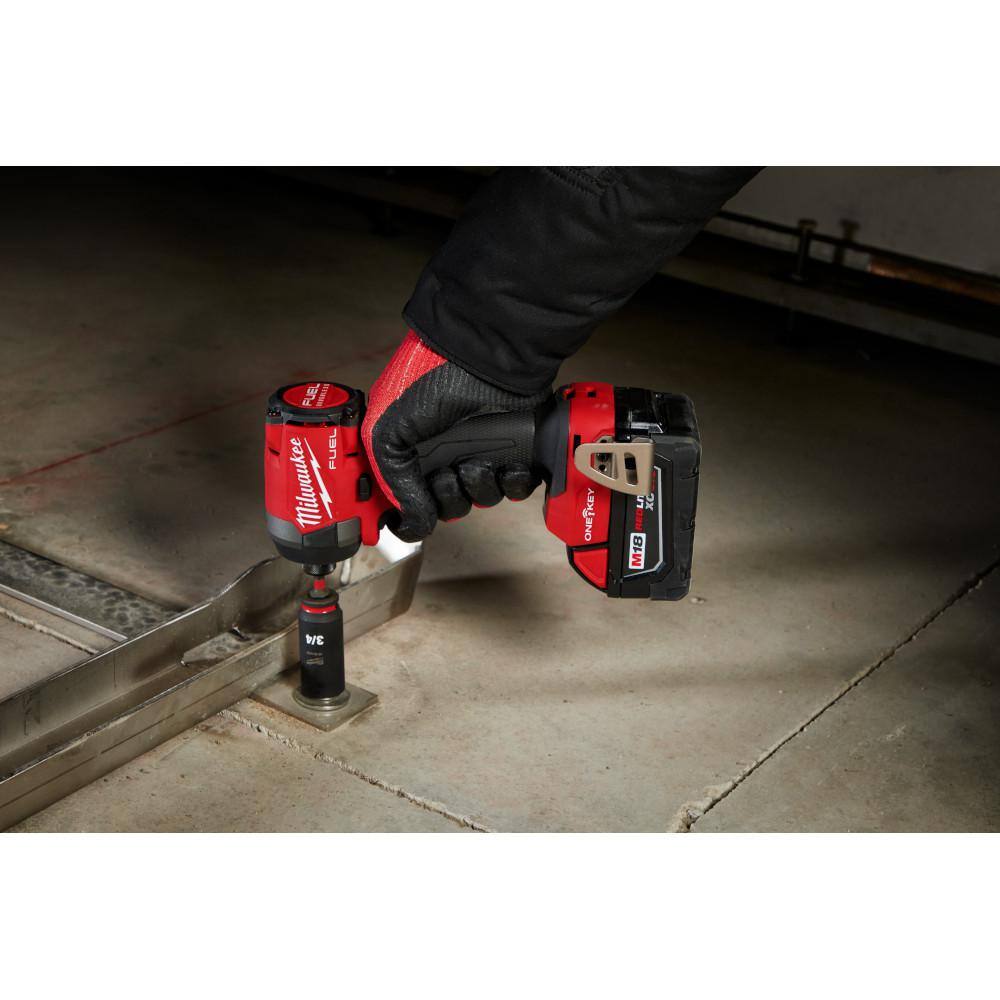 MW M18 FUEL ONE-KEY 18V Lithium-Ion Brushless Cordless 14 in. Hex Impact Driver (Tool-Only) 2957-20