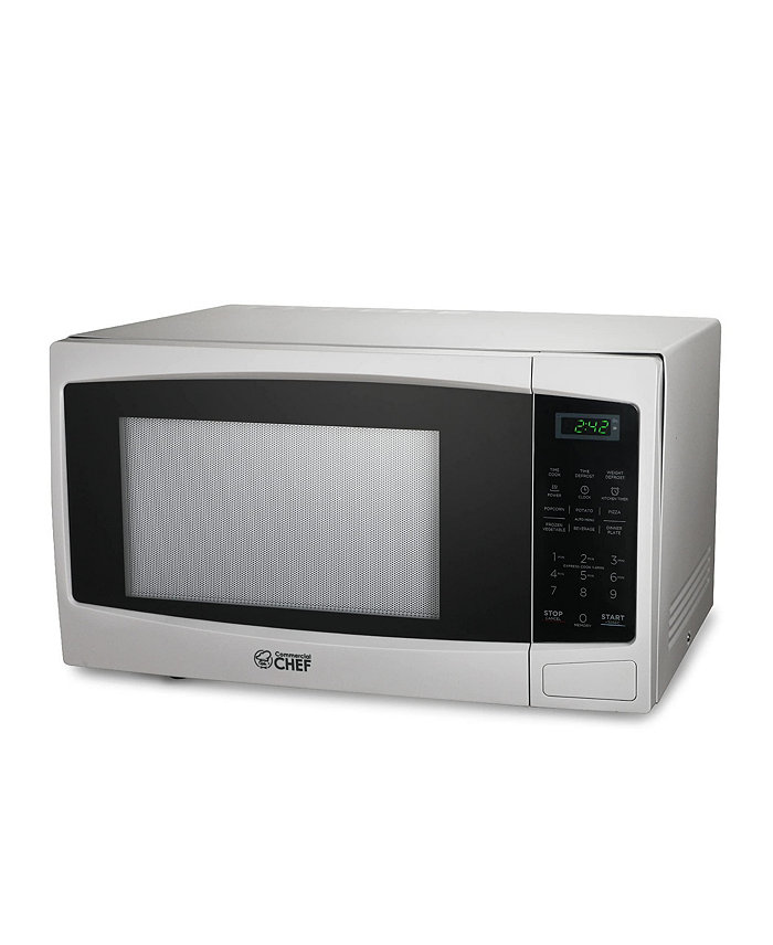 Commercial Chef 1.1 Cu. Ft. Counter Top Microwave White