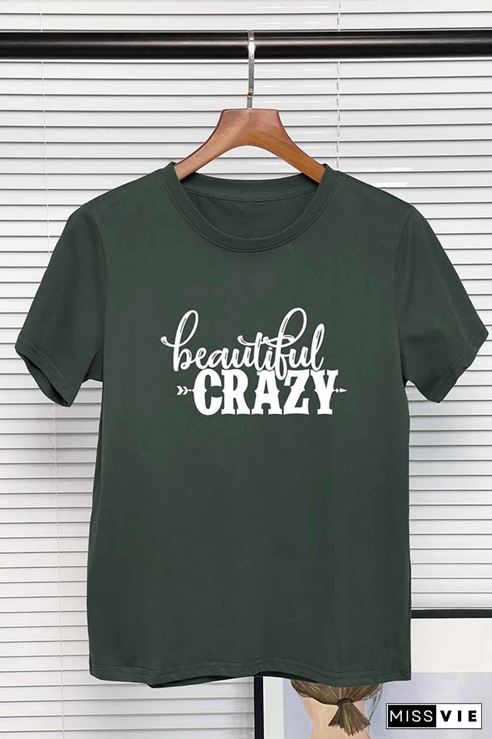 Beautiful Crazy Graphic Tee