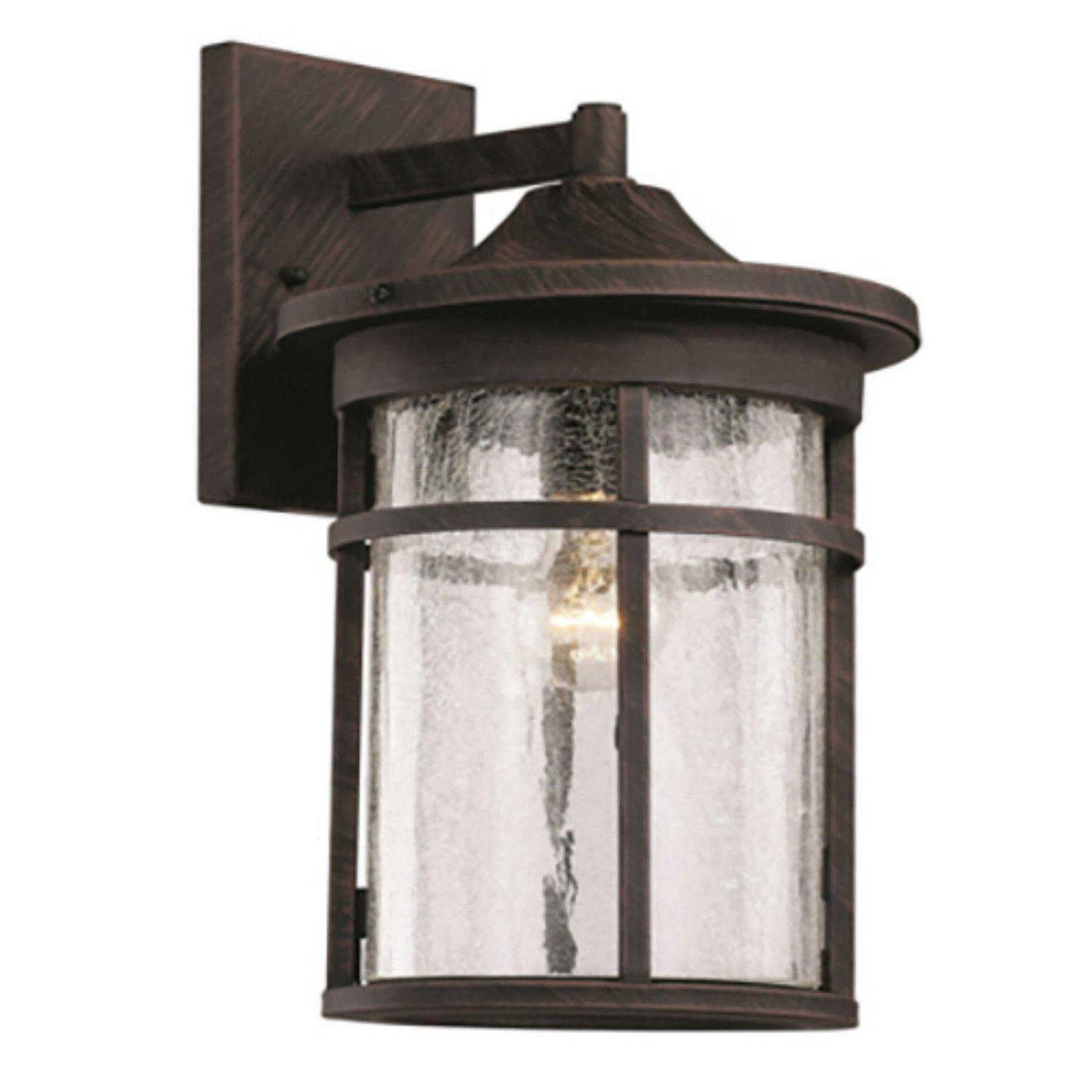 Trans Globe Lighting 40381 Avalon 1 Light 14-1/2 Tall Outdoor Wall Sconce  Black