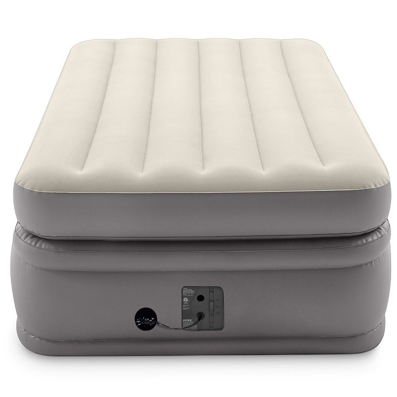 Intex 64161EP Dura-Beam Plus Essential Rest Inflatable Bed Air Mattress， Twin