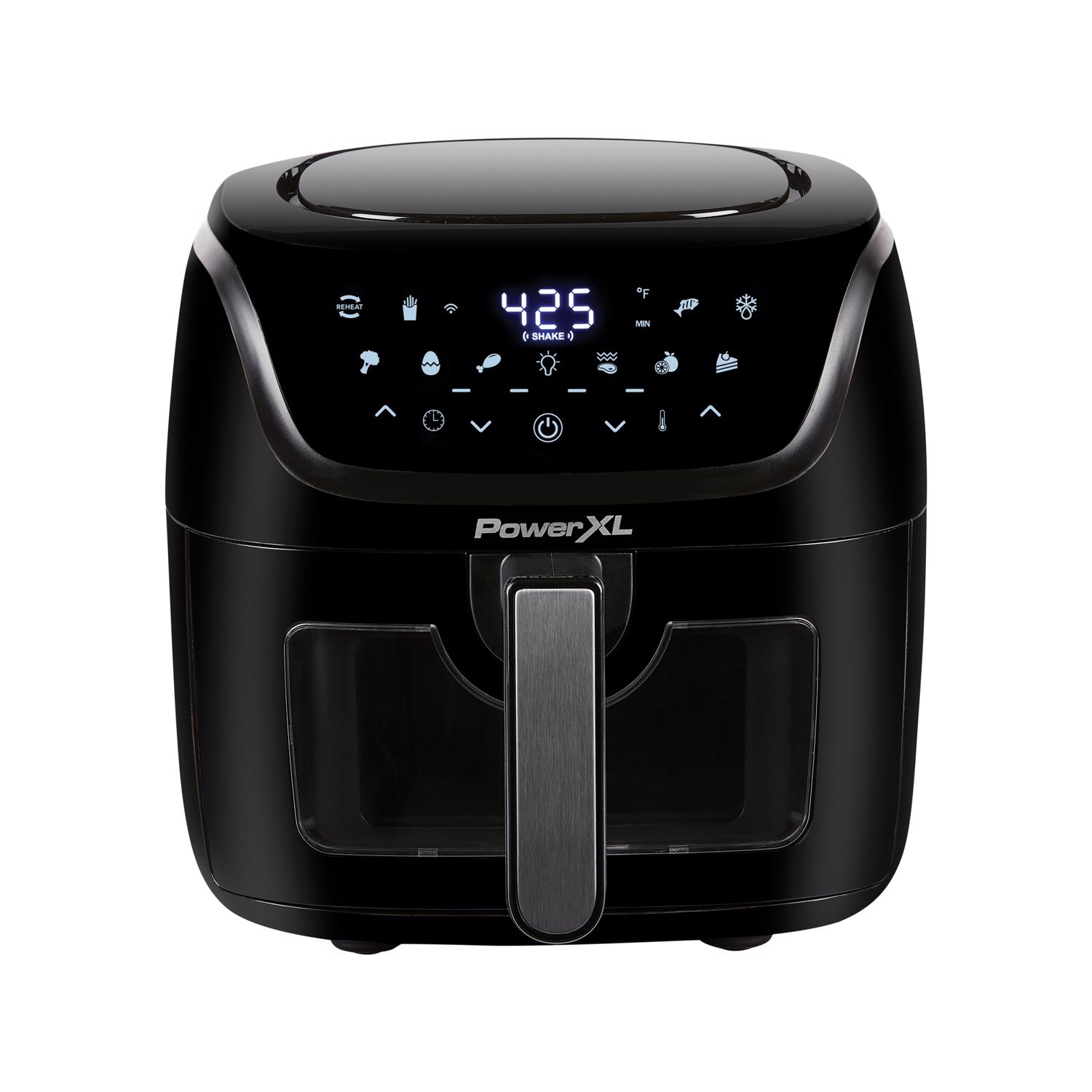 PowerXL Vortex Pro Black 8 qt Programmable Air Fryer