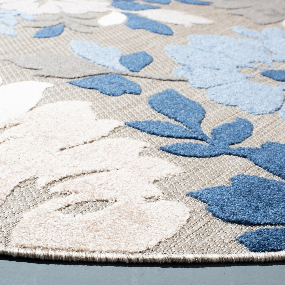 SAFAVIEH Cabana Avia Indoor/ Outdoor Waterproof Patio Floral Rug