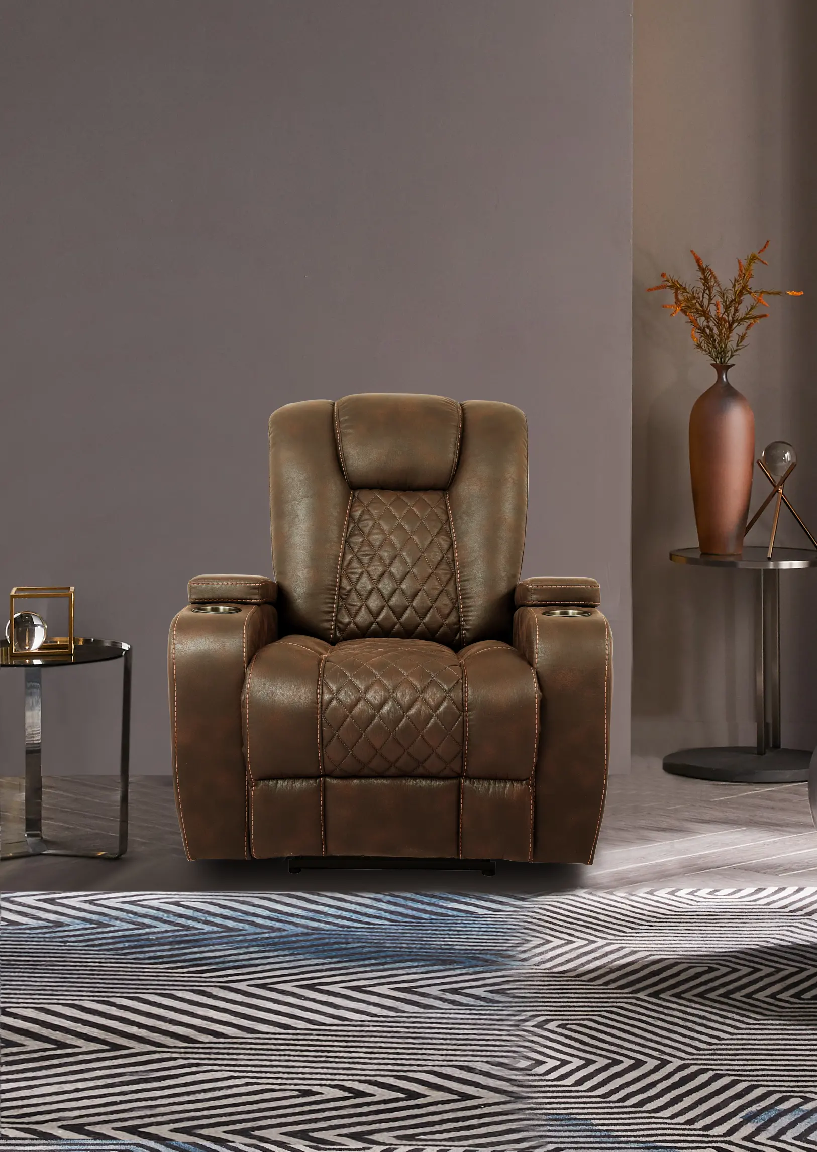 Transformer Dark Brown Recliner