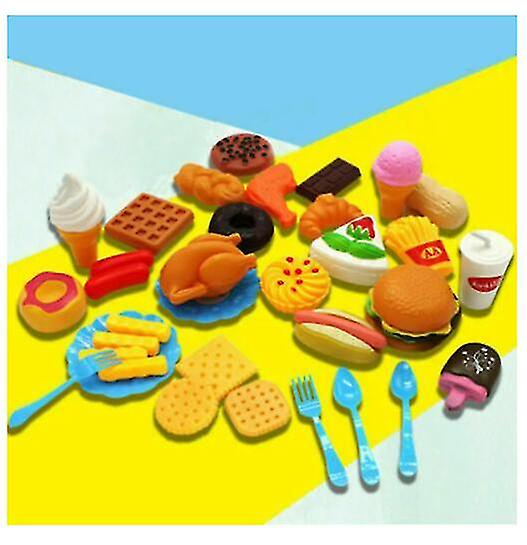 Kitchen Food Set， Children's Toys， Food Set Toys