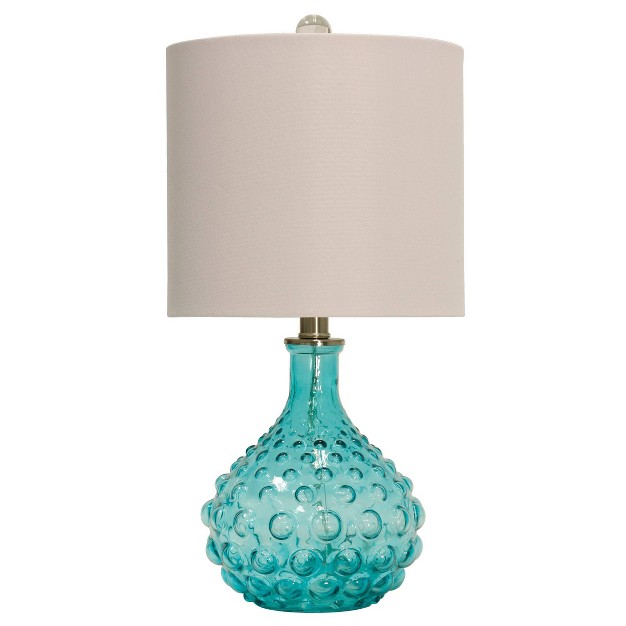 Table Lamp Light Blue Finish Stylecraft