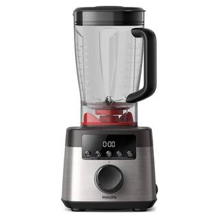 Philips 68 oz. Advance Collection 10-Speed Blender Stainless SteelBlack Blender with ProBlend Extreme Technology HR386890