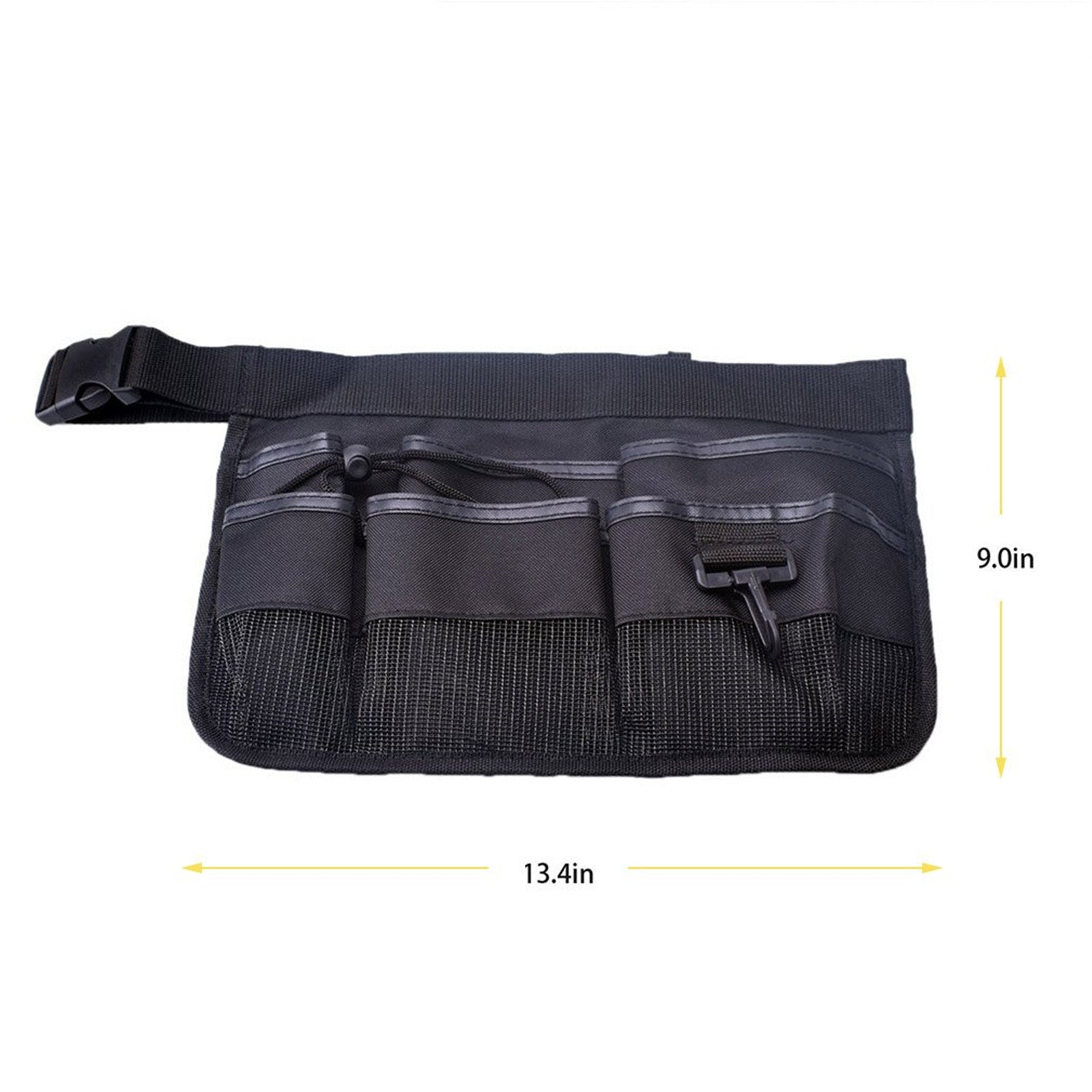 Storage Holder Waist Tool Bag Garden Home Cleaning Multi-functional Oxford Cloth Apron Multi-pockets Screwdriver Adjustable Belt waist bag