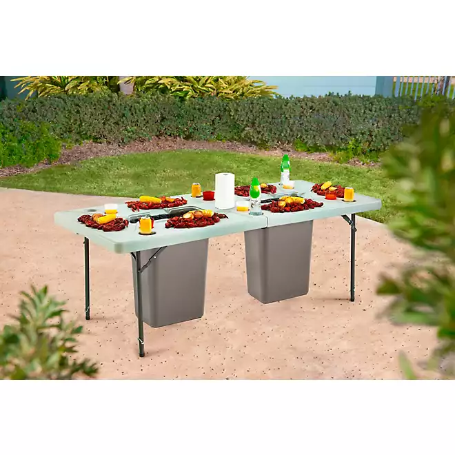 Academy Sports + Outdoors 7 ft Folding Cookout Table