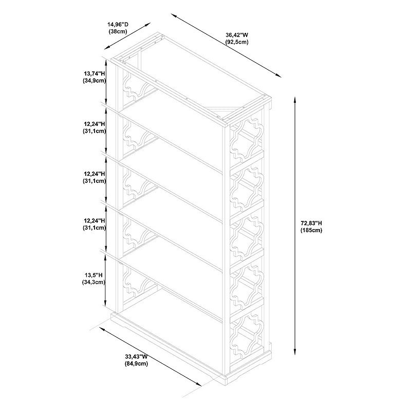 Linon Turner Bookcase