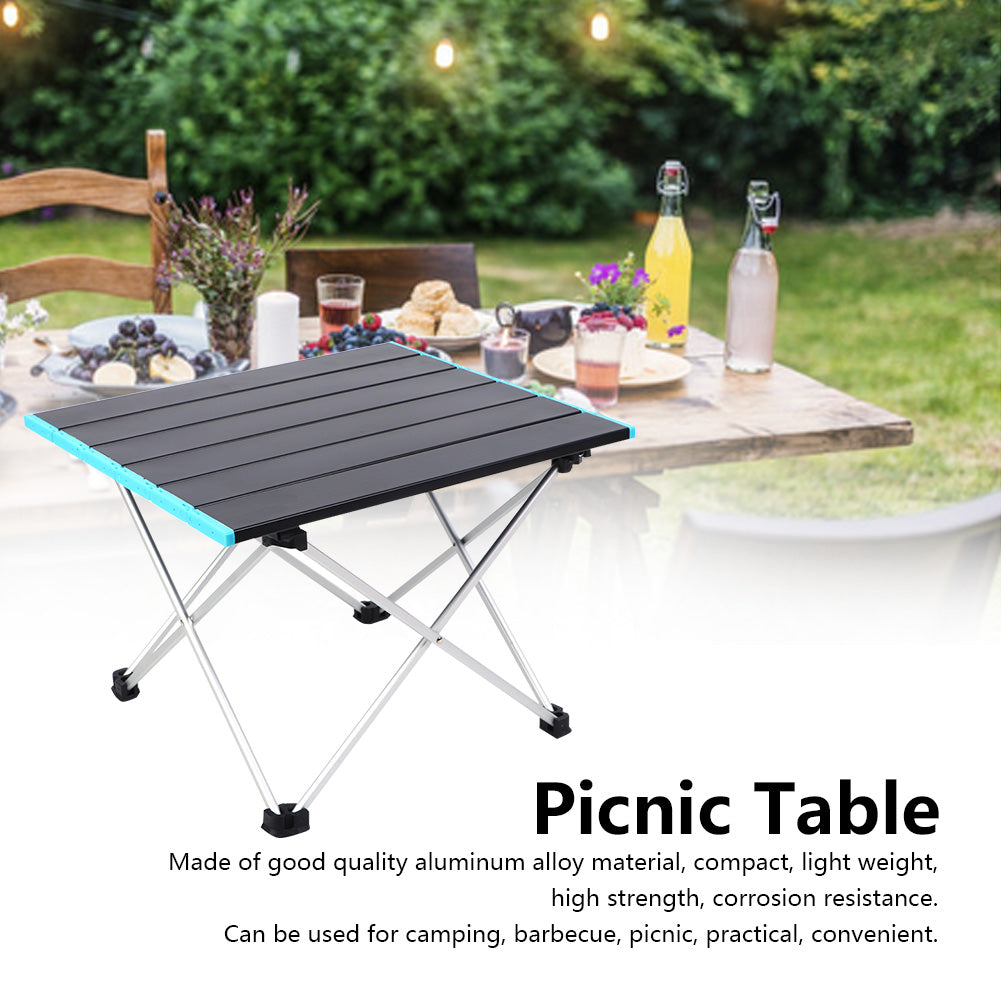 Kritne Small Folding Camping Table Portable Beach Table for Outdoor Picnic Cooking Backpacking RV Travel，Camping Table，Folding Table