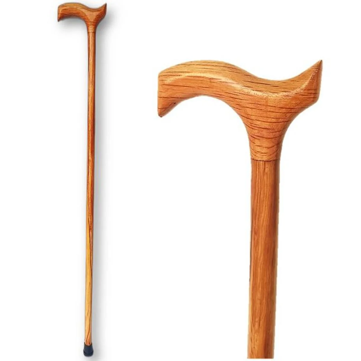 Classic Design Mango Wooden Walking Stick Handle With Premium Quality Camping   Hiking At best price product