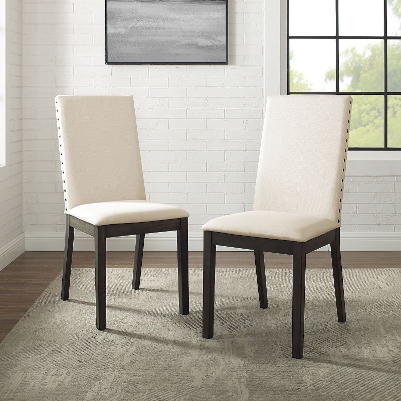 Crosley Hayden 2-piece Upholstered Chair Set