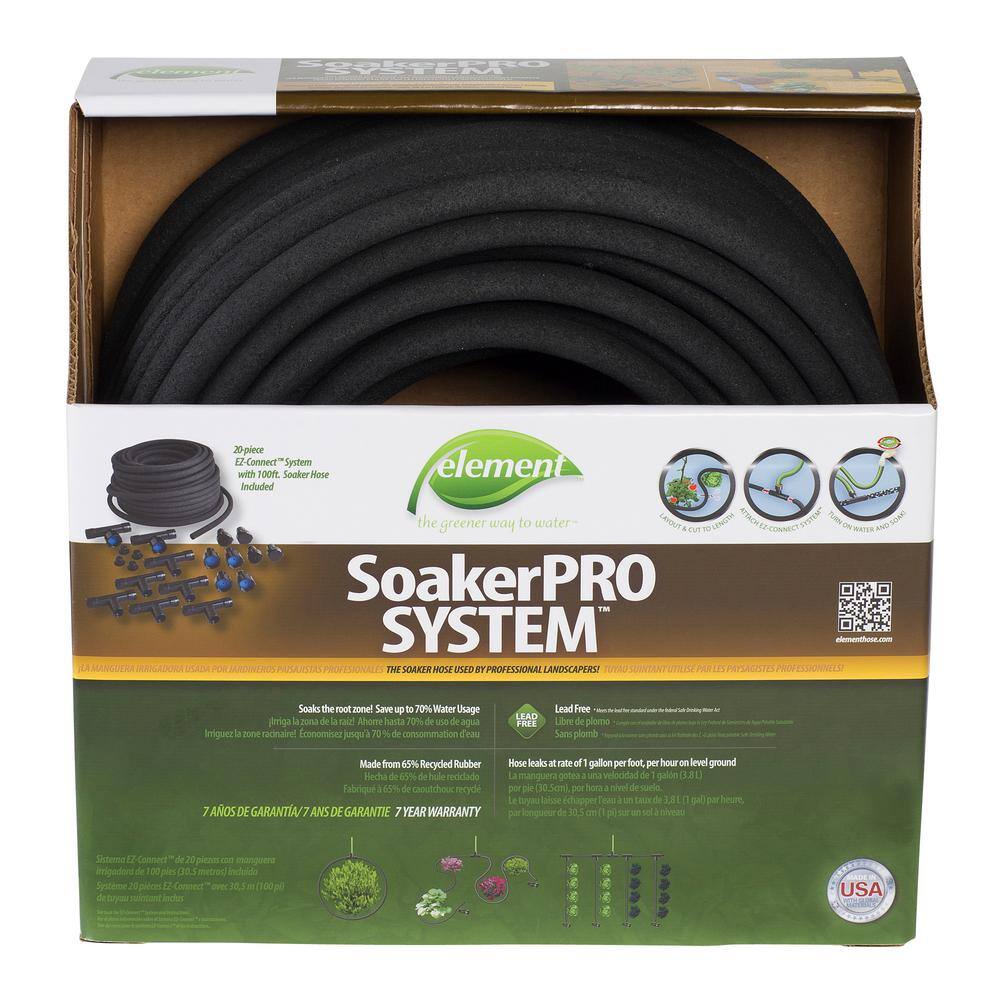 Swan SoakerPro 38 in. x 100 ft. Heavy Duty Soaker Hose System CELSPAK38100CC