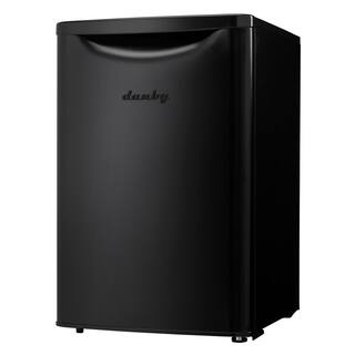 Danby 17.68 in. 2.6 cu.ft. Mini Refrigerator in Black DAR026A2BDB