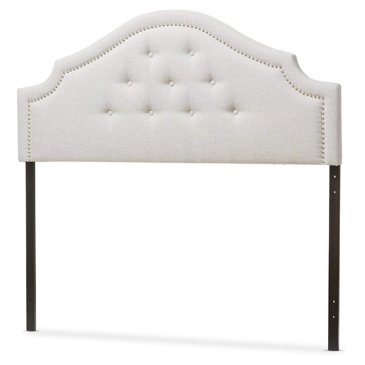 Baxton Studio Cora Fabric Upholstered Headboard  Crowdfused