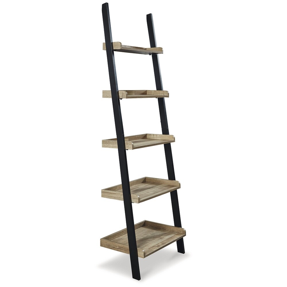 Signature Design by Ashley Gerdanet Light Brown/Black Bookshelf   29\