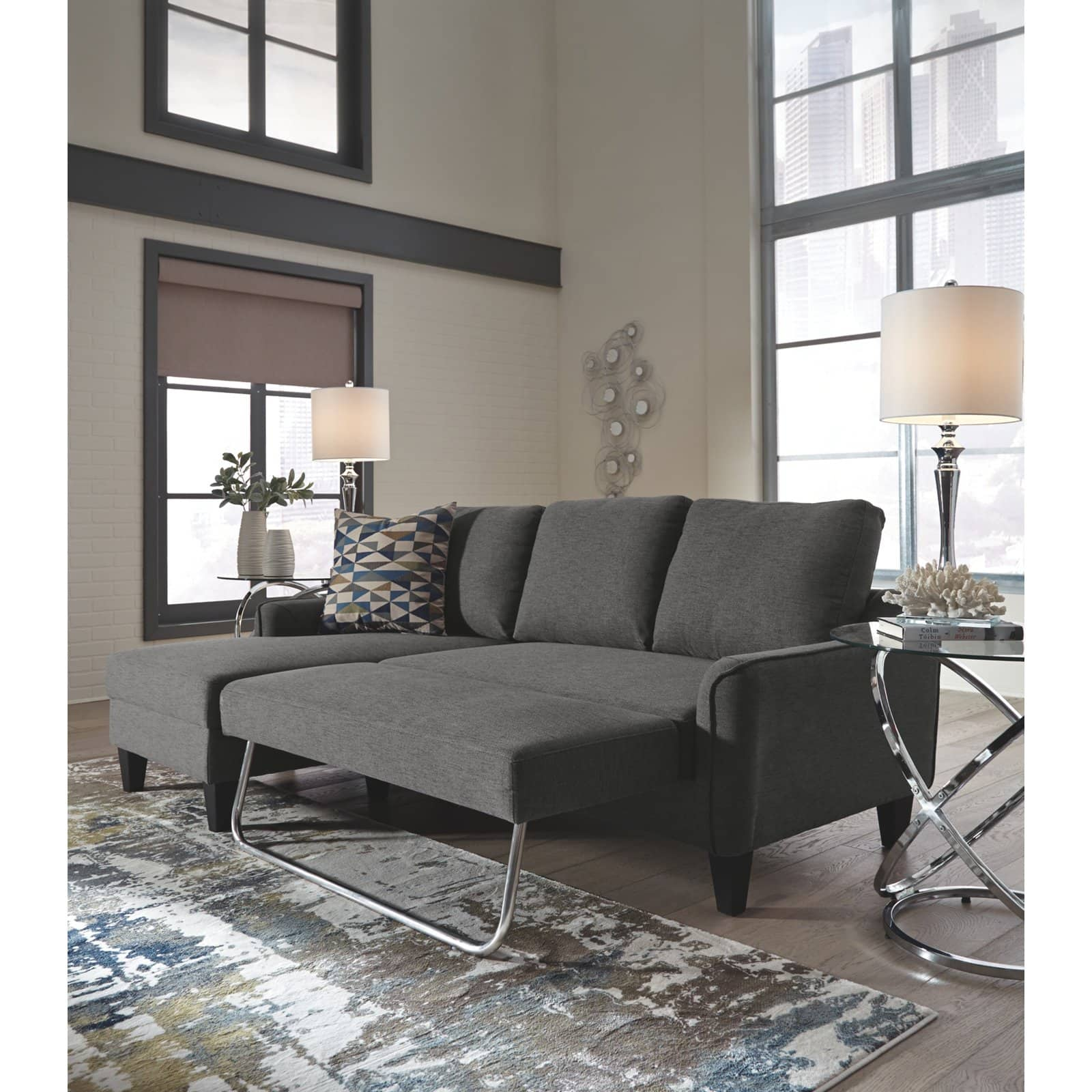 Signature Design by Ashley Jarreau Chaise Sofa Sleeper