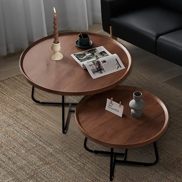 Nesting Coffee Table 31.4in+23.6in