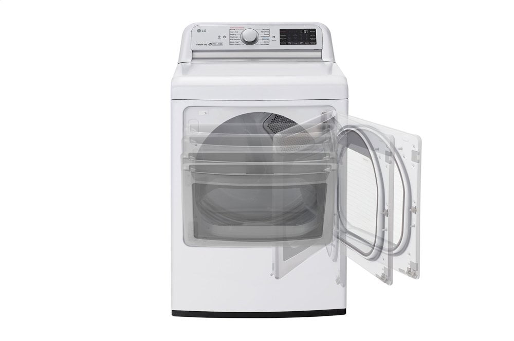 Lg DLEX7800WE 7.3 Cu.Ft. Smart Wi-Fi Enabled Electric Dryer With Turbosteam™