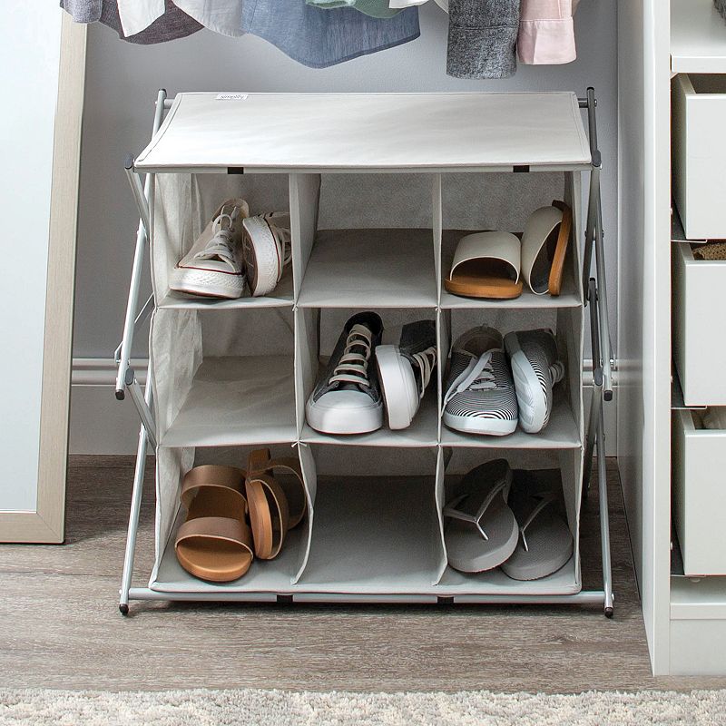 Simplify 9 Grid Collapsible Shoe Rack