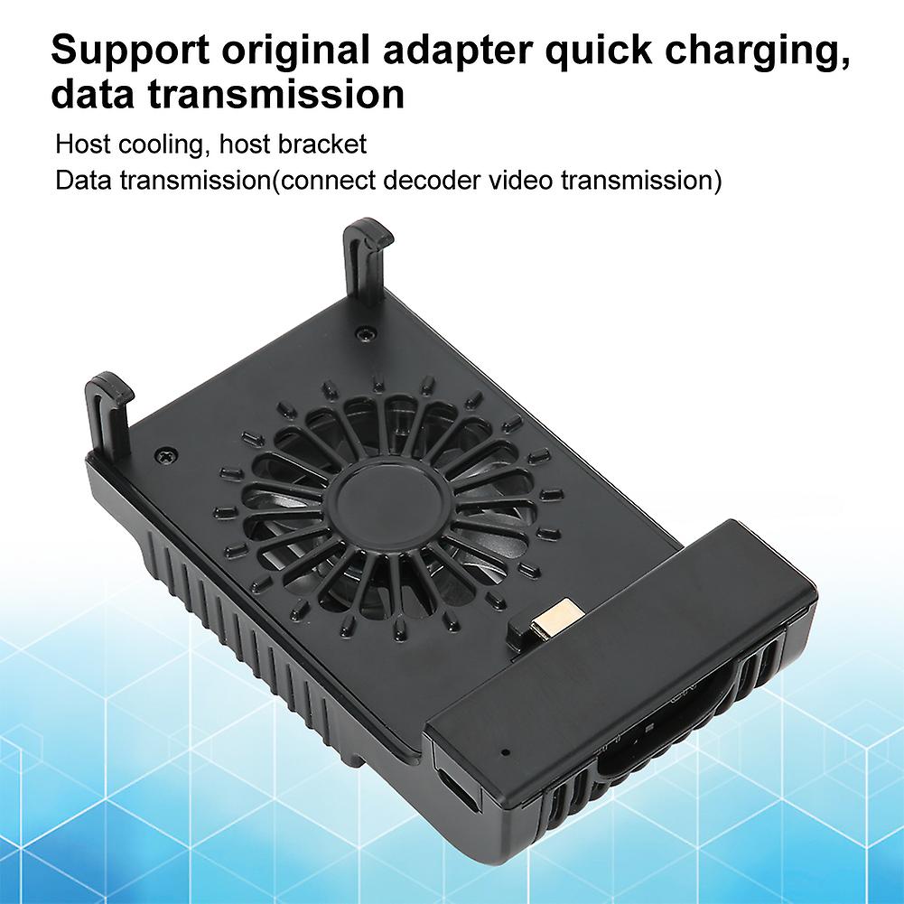 Abs Fashionable Quick Charging Heat Dissipation Type C Interface Bracket Fan Cooling Charging Stand For Switch Lite Host