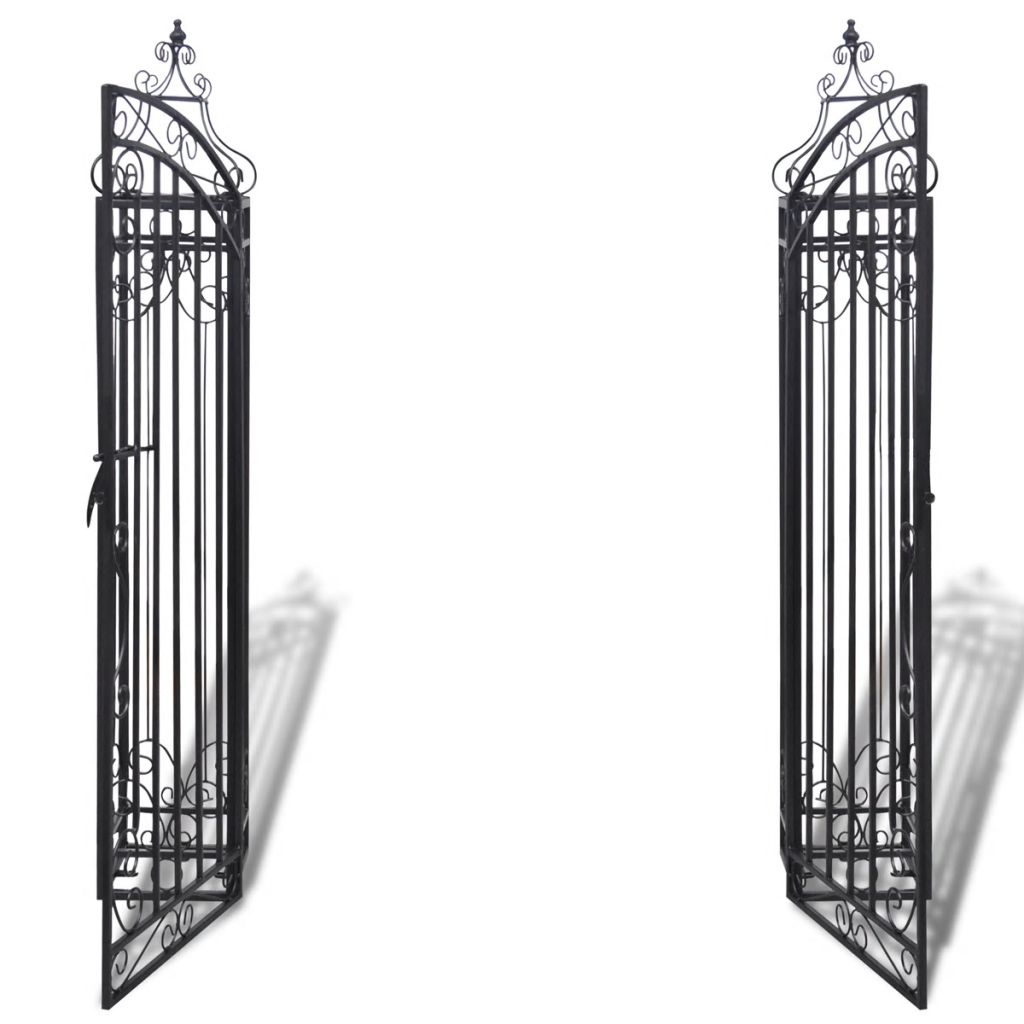 Outdoor Gate Inlife Entryway Archways Garden Arch Wrought Iron 4'x8"x4'5"