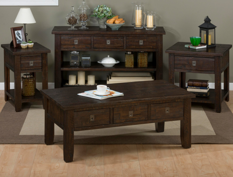 Kona Grove Sofa Console Table   Transitional   Console Tables   by Morning Design Group  Inc  Houzz