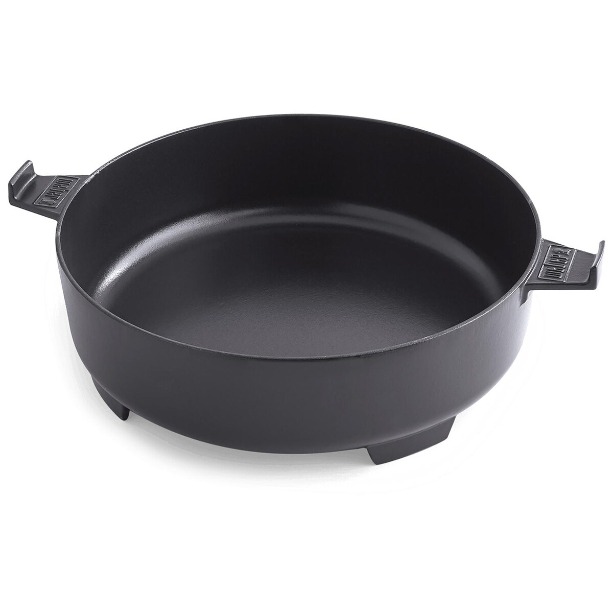 Weber 8859 Dutch Oven Duo 7.25-Quart Cast Iron Dutch Oven