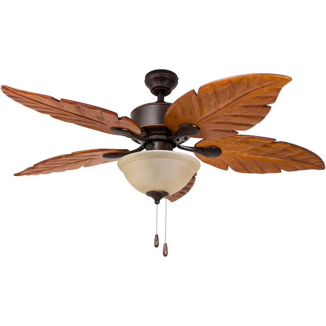 Harbor Breeze St Kitts 52-in Oil Rubbed Bronze LED Indoor/Outdoor Ceiling Fan with Light (5-Blade)