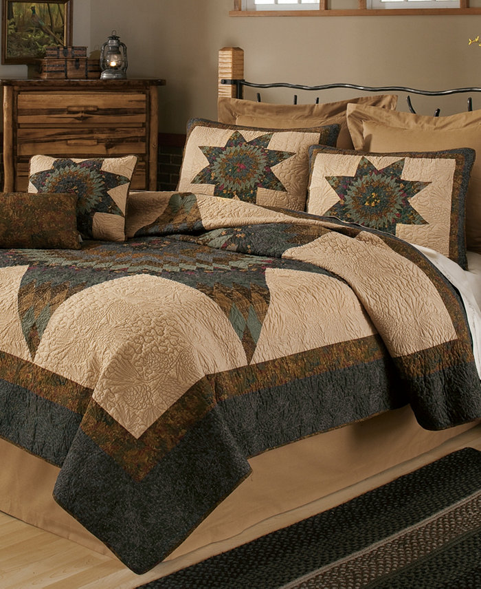 American Heritage Textiles  Forest Star Quilt Sets