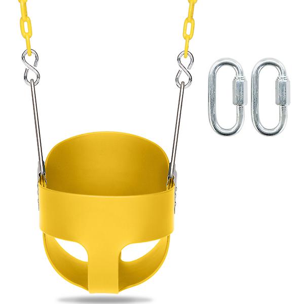 Swing Set Stuff Highback Full Bucket Swing Yellow 65538