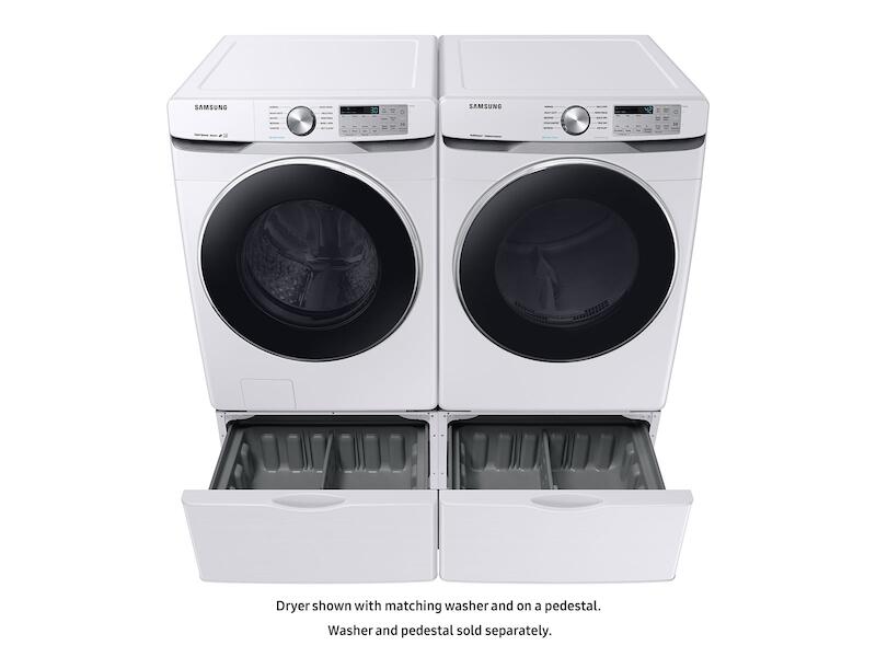 Samsung DVE45T6200W 7.5 Cu. Ft. Electric Dryer With Steam Sanitize+ In White