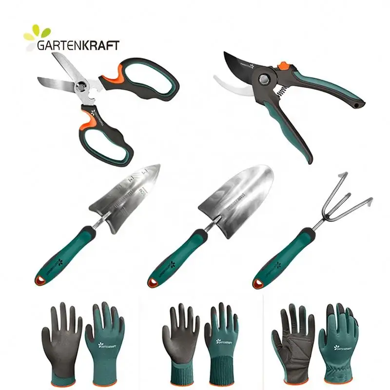 GARTENKRAFT Strong And Durable Indoor Garden Tools Garden Hand Rakes With High Hardness