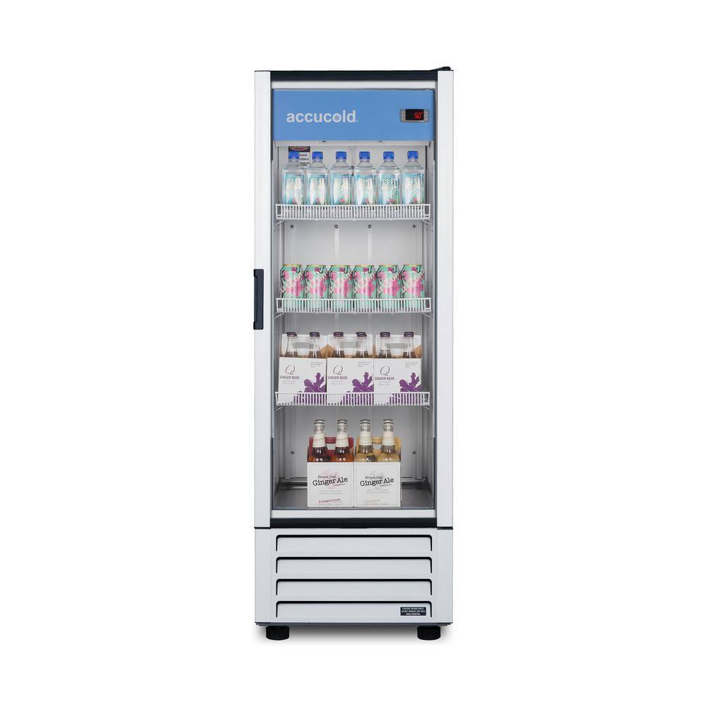 Summit Appliance 24 in. Commercial Beverage Cooler in White SCR801G