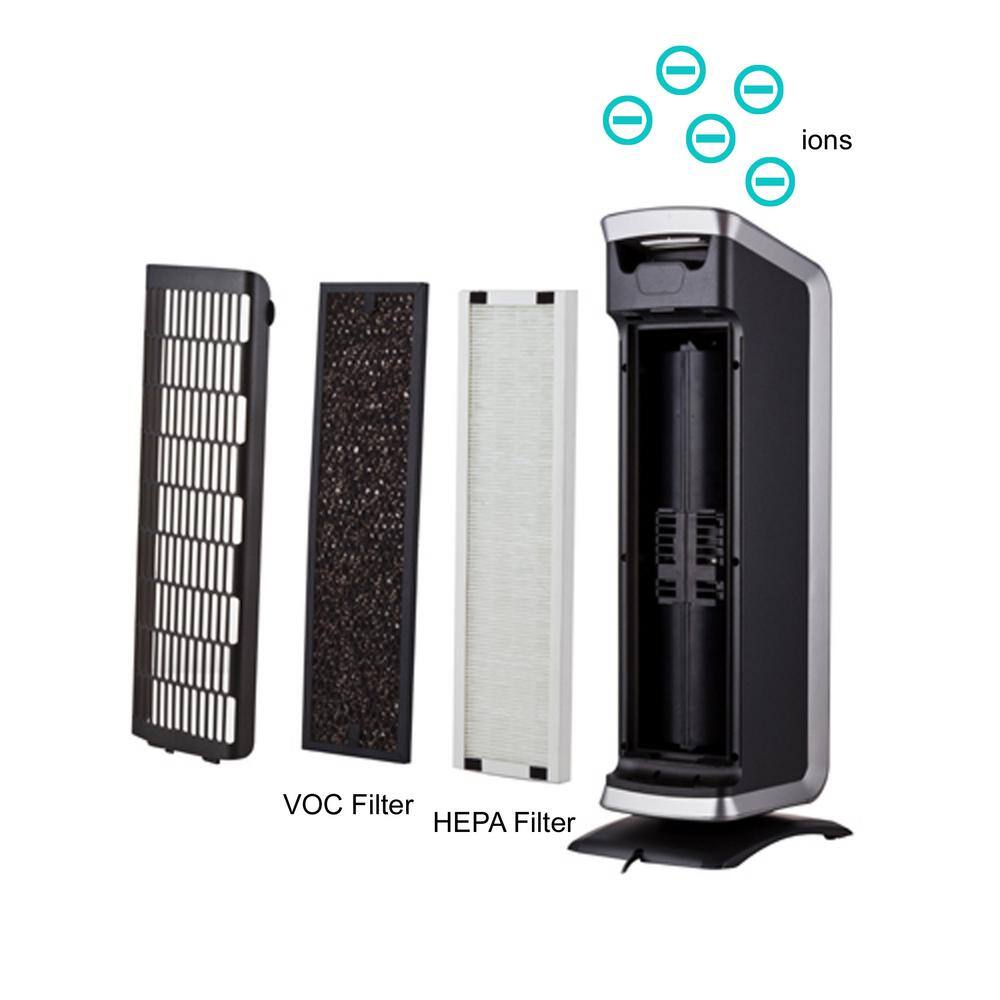 SPT Tower HEPAVOC Air Purifier with Ionizer AC-2062GA