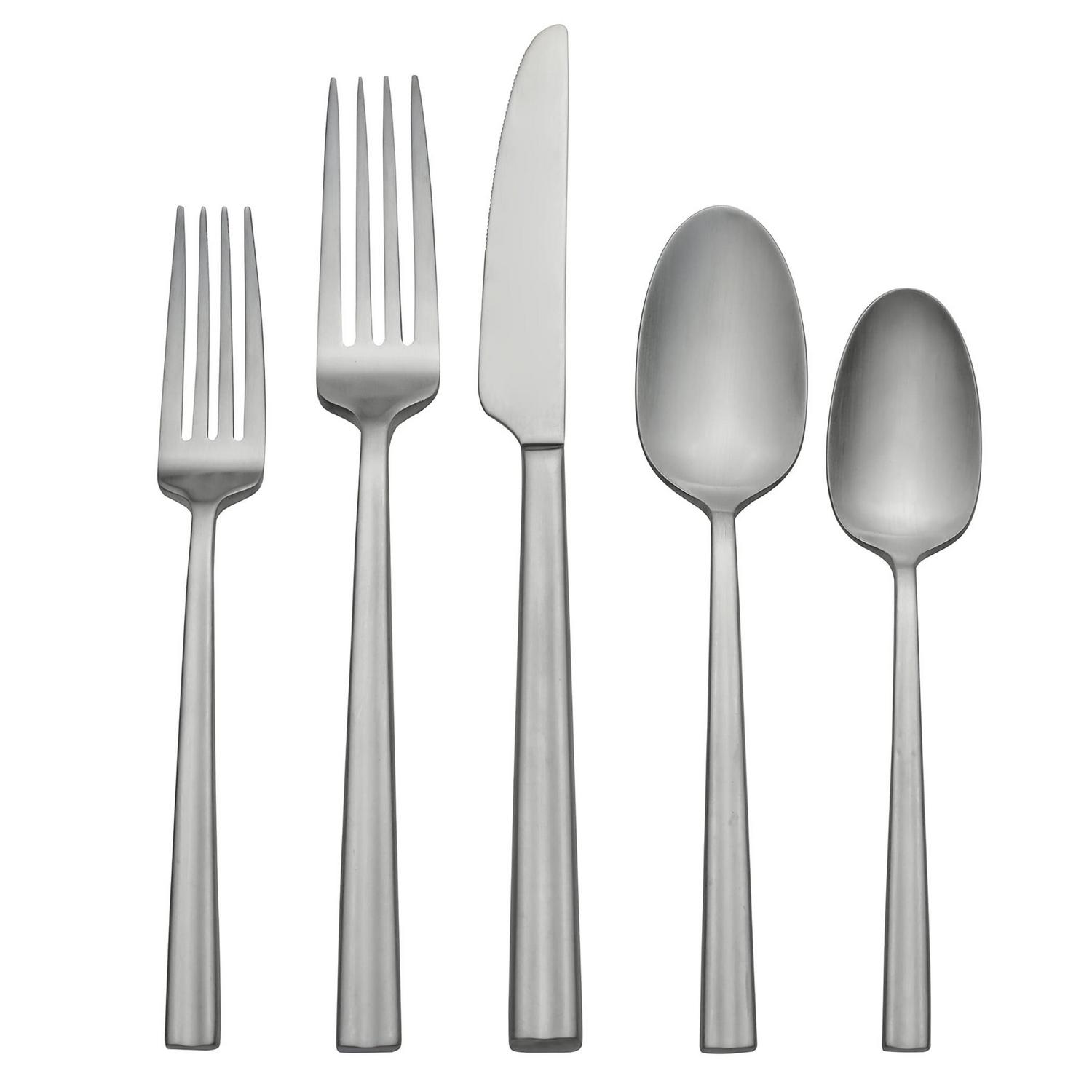 Oneida Reverso 45-Piece Silverware Set， Service for 8