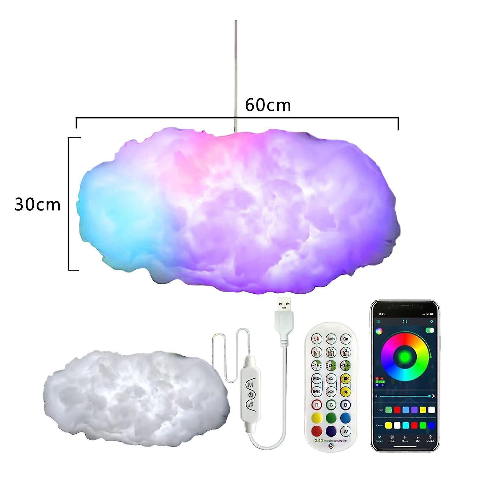 Diy Coolest Decorations Cloud Light Space-saving And Easy To Use Ideal Gift For Children And Adults