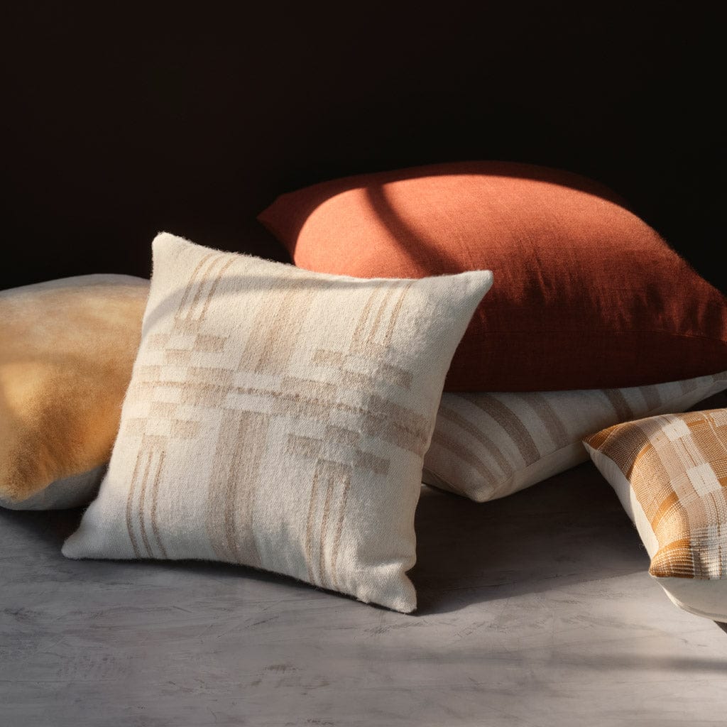 Sheepskin Pillow - Tan