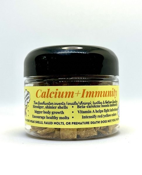 KatsAquatics Calcium + Immunity Tablets Fish Food， 1.7-oz jar