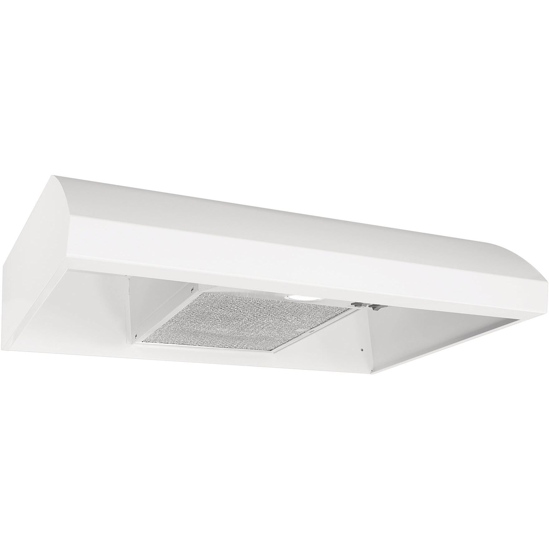 Broan 30-inch BXT1 Series Under-Cabinet Range Hood BXT130WWC