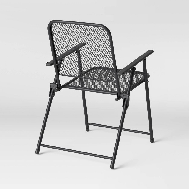 Metal Mesh Folding Outdoor Portable Sport Chair