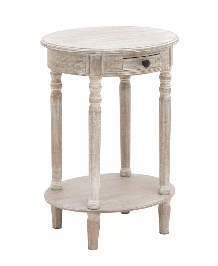 Rosemary Lane Farmhouse Accent Table