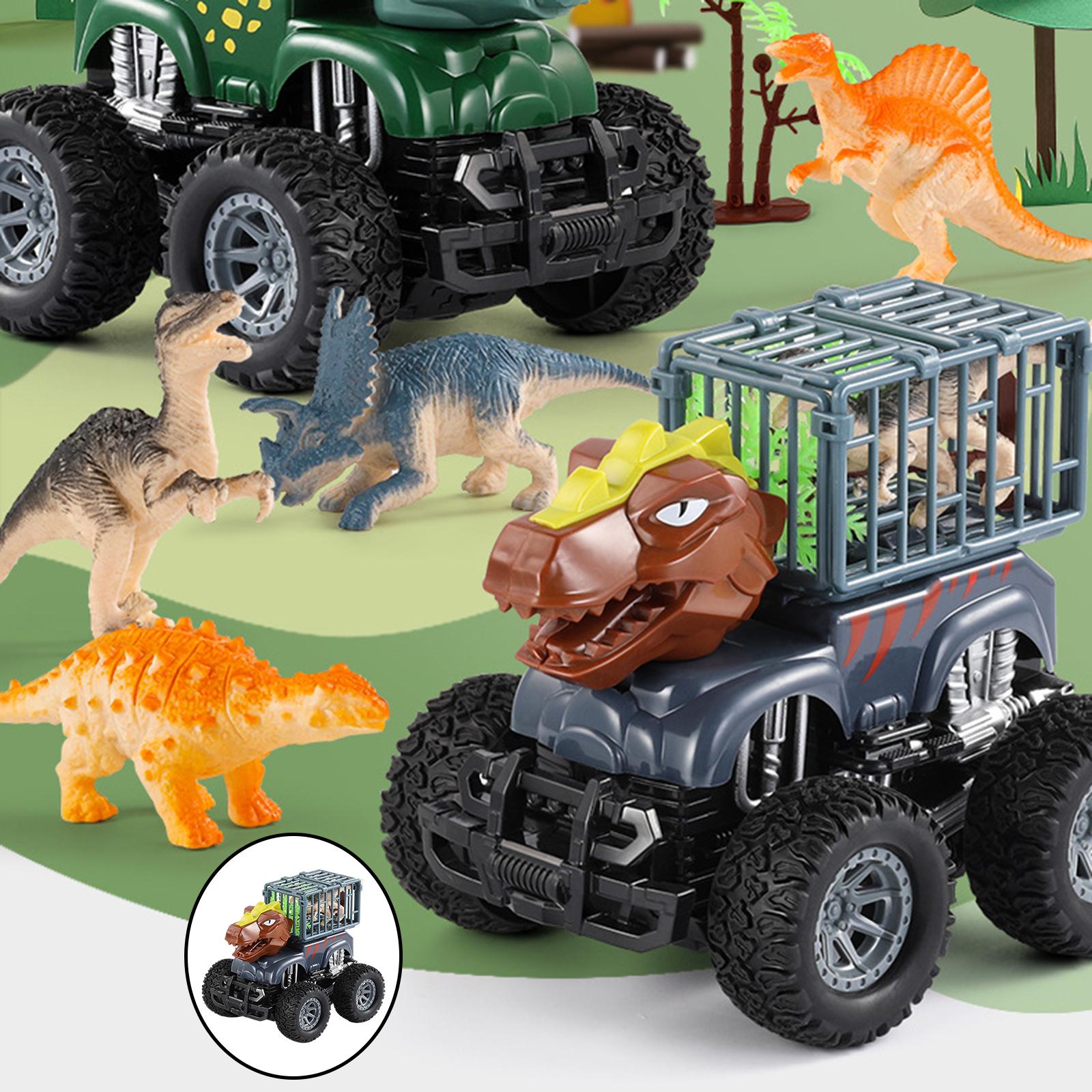 Kids Large Dinosaur Car Truck Engineering Transport s Carrier Vehicle Toys Dinosaur Children Christmas Gift - Tyrannosaurus Rex， 13x10.5x11.5cm