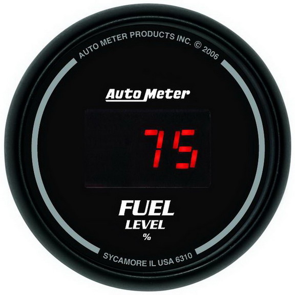 AutoMeter 6310 GAUGEFUEL LEVEL2 1/16in.0 280...