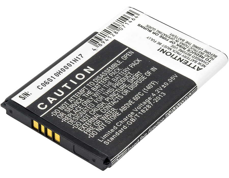 Alcatel One Touch 993D One Touch 995 OT99 1750mAh Replacement Battery BatteryClerkcom Mobile Phone