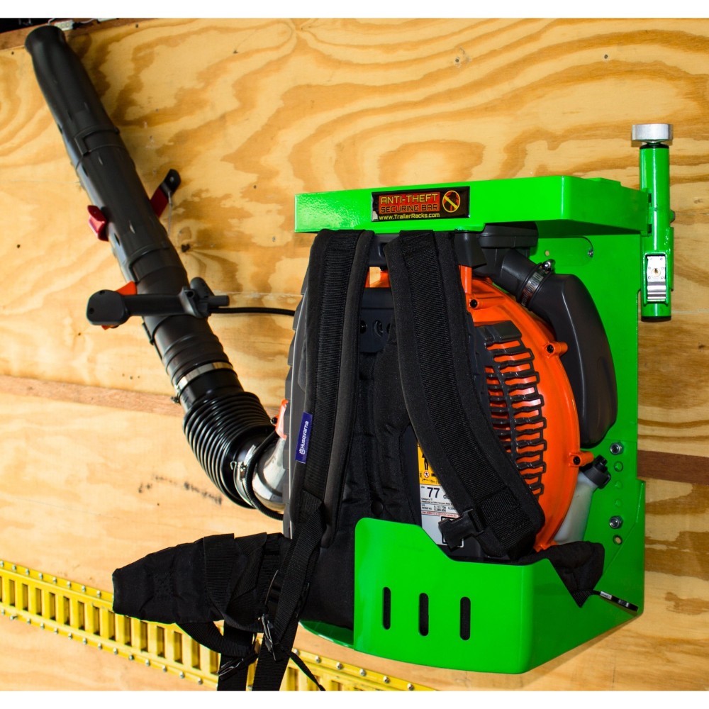 Green Touch Xtreme Pro Series Lockable Backpack Blower Rack ;